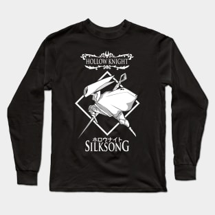 Hollow knight - Silksong black and white Long Sleeve T-Shirt